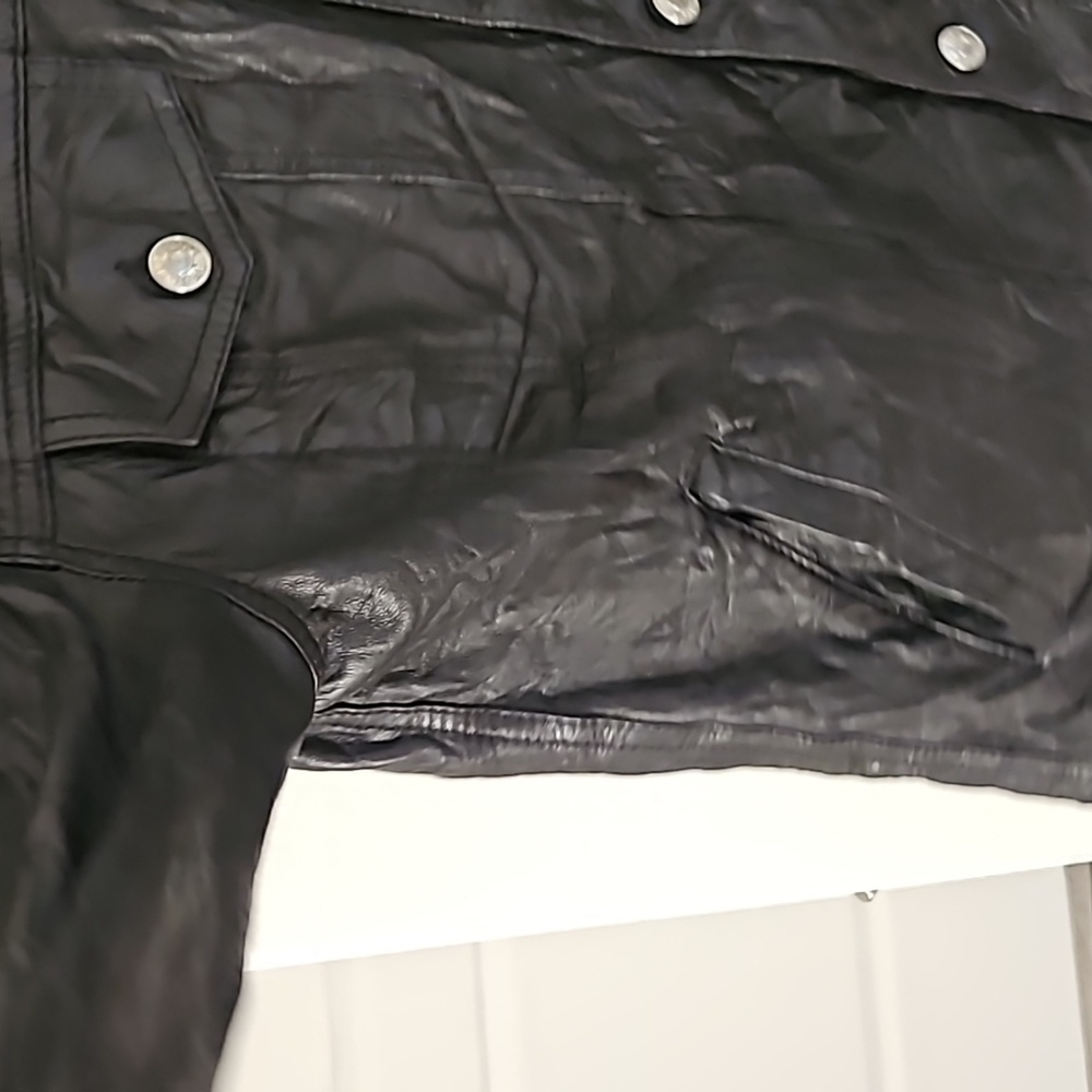 Zadig&VoltaireBase crinkle leather jacket - Picture 10 of 14